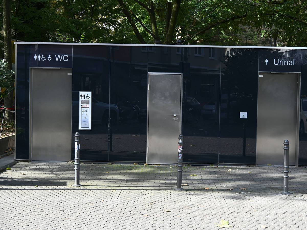 Die öffentliche Toilette am Brüsseler Platz bleibt wegen Vandalismus-Schäden vorerst geschlossen. (Archivfoto)