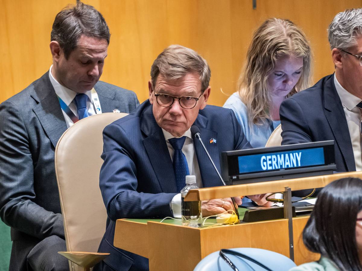 Außenminister Johann Wadephul (CDU) nimmt in der Generalversammlung bei den Vereinten Nationen an der Wahl für die nichtständigen Mitglieder des UN-Sicherheitsrates teil.