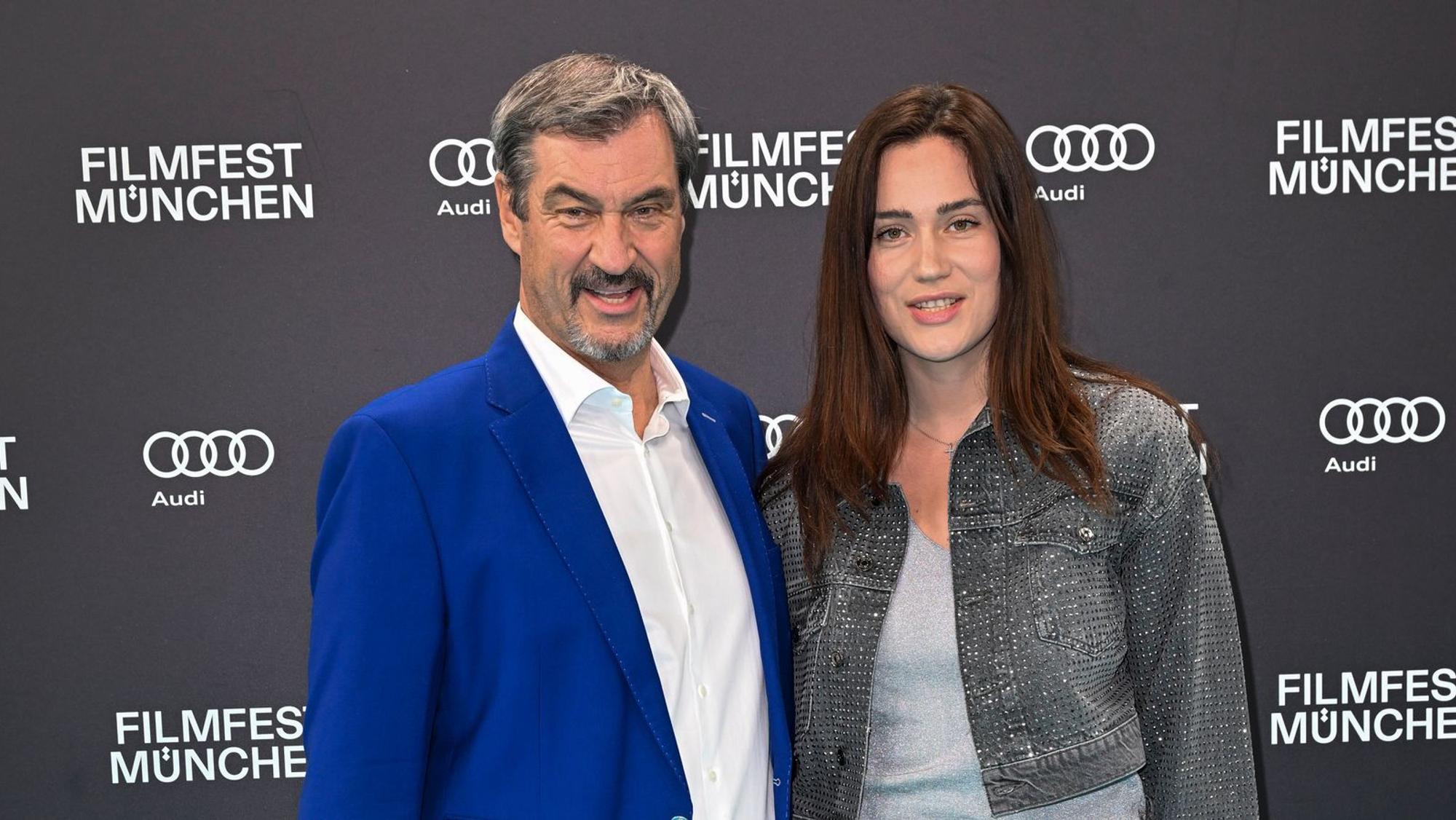 Die Tochter des bayerischen Ministerpräsidenten Markus Söder, Gloria-Sophie Burkandt, ist ebenfalls Teil des neuen Doku-Formats „Born Famous - Fluch oder Segen?“. (Bild: 2025 Getty Images/Hannes Magerstaedt)