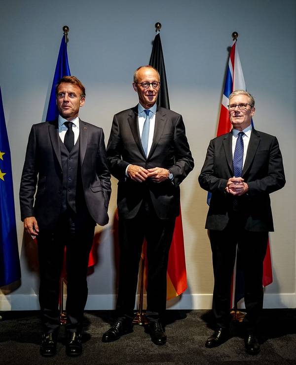 Merz, Macron, Starmer