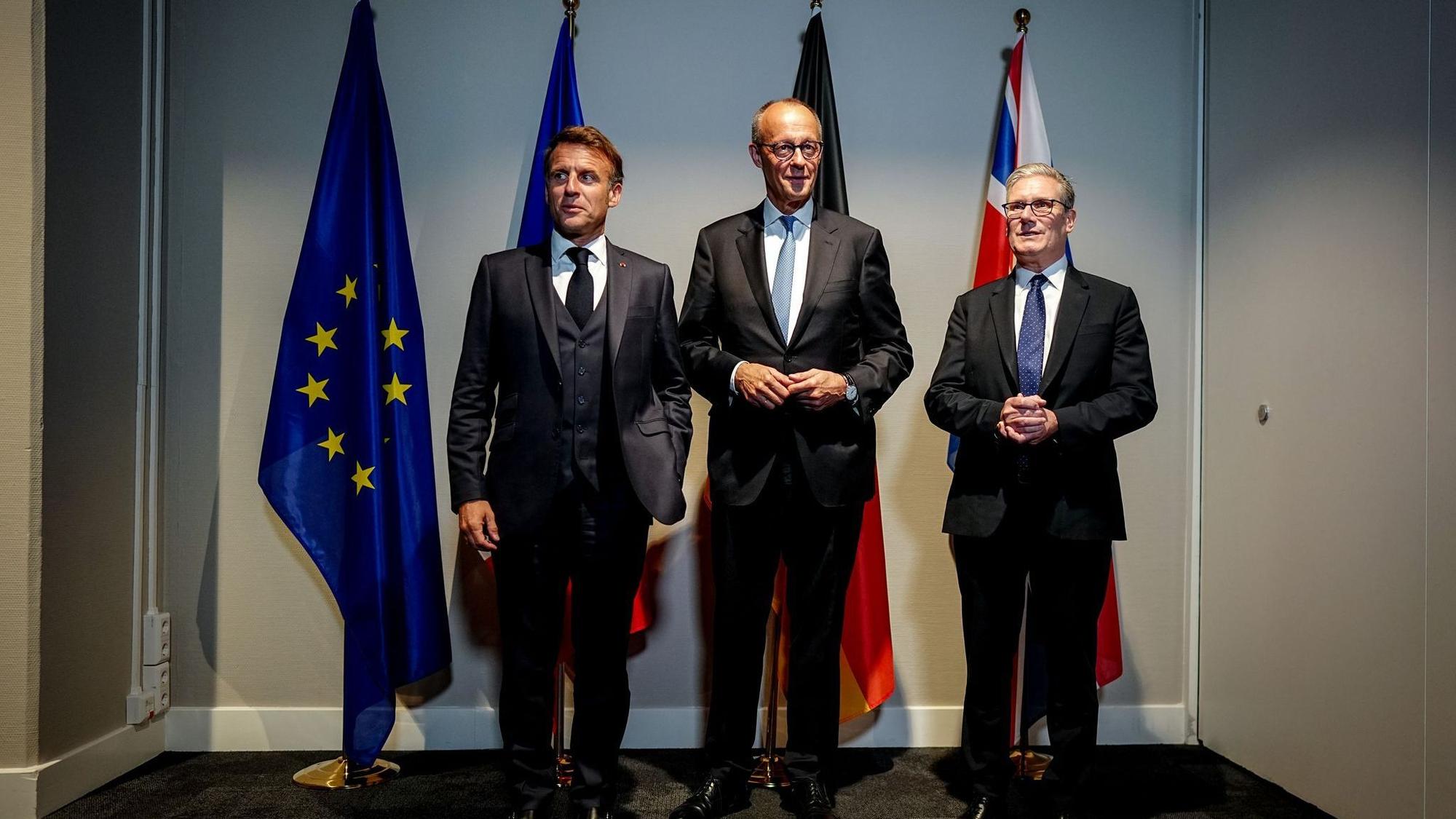 Merz, Macron, Starmer