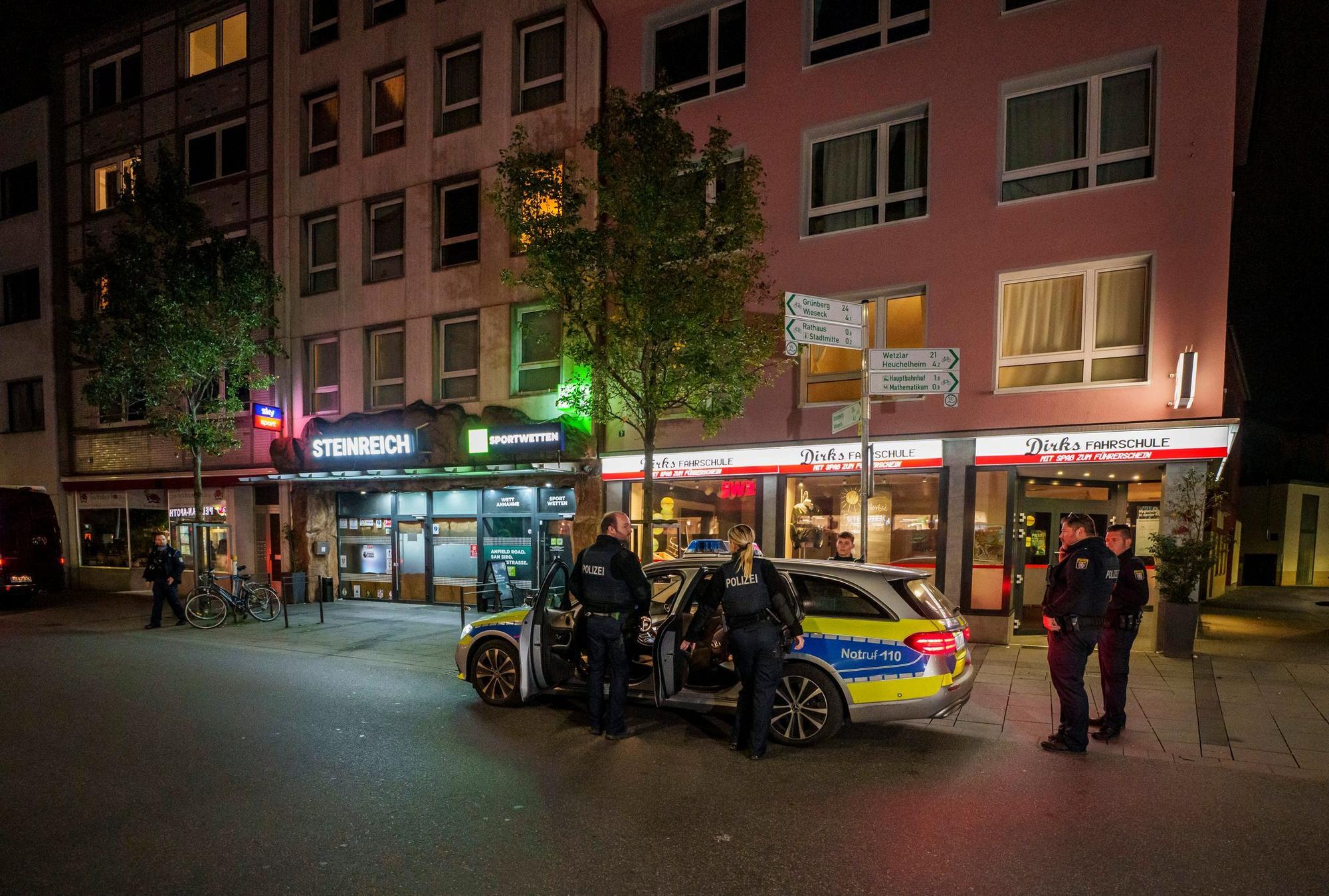 Schüsse auf Marktplatz in Gießen