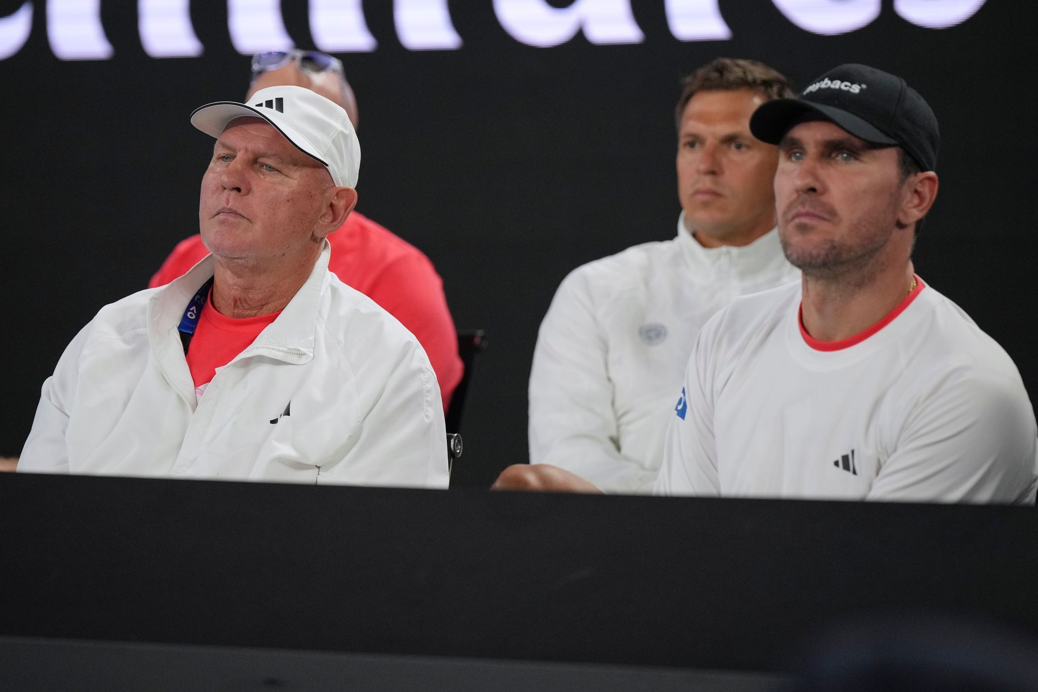 Alexander Zverev senior (l) und Mischa Zverev