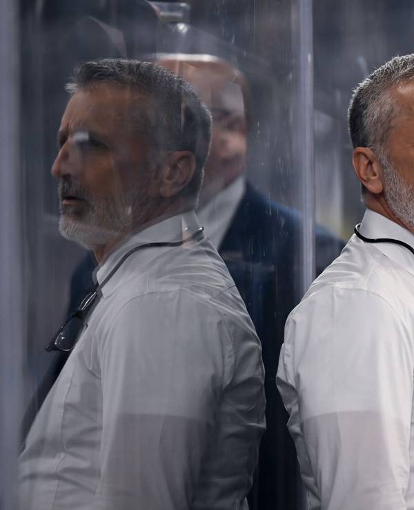 Mark French (l) und Éric Dubois (r)