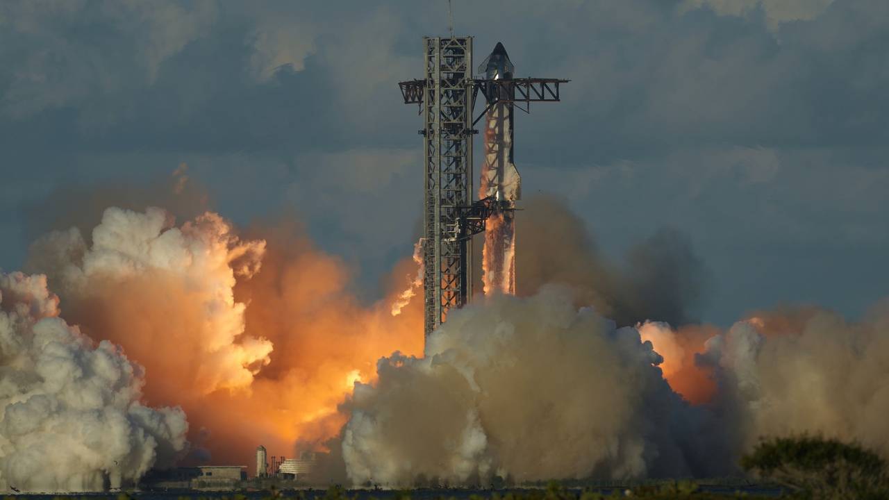 Das Starship der Raumfahrtfirma SpaceX