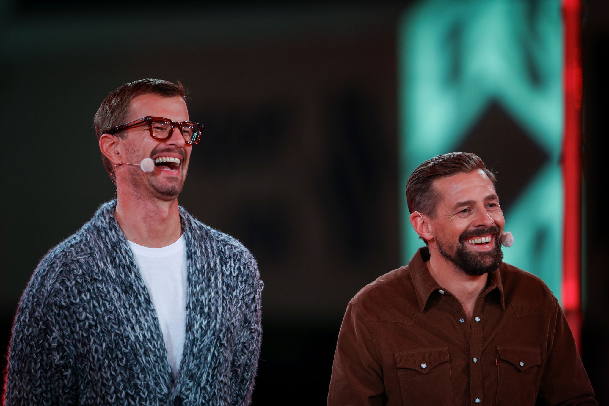 Joko Winterscheidt (l-r) und Klaas Heufer-Umlauf