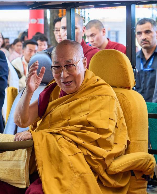 Dalai Lama in Indien