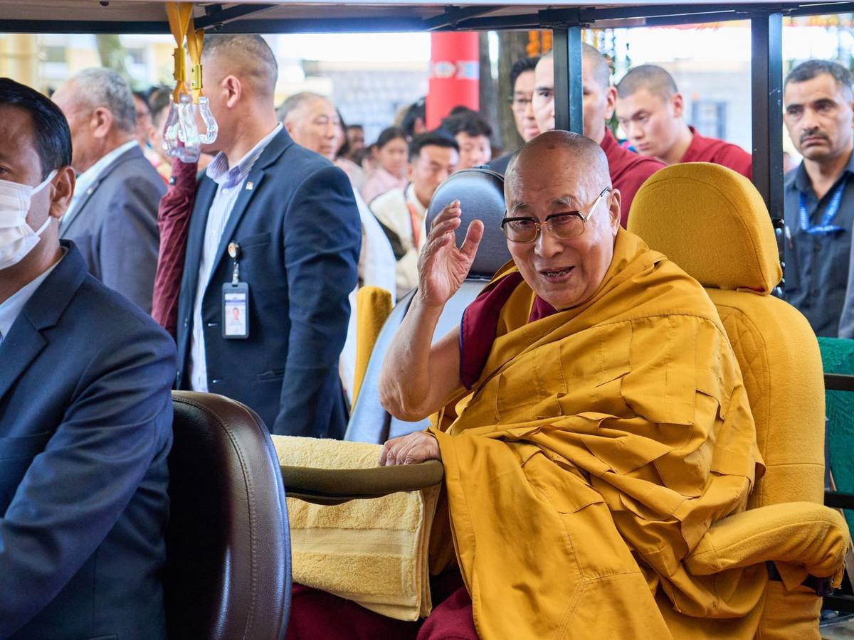 Dalai Lama in Indien