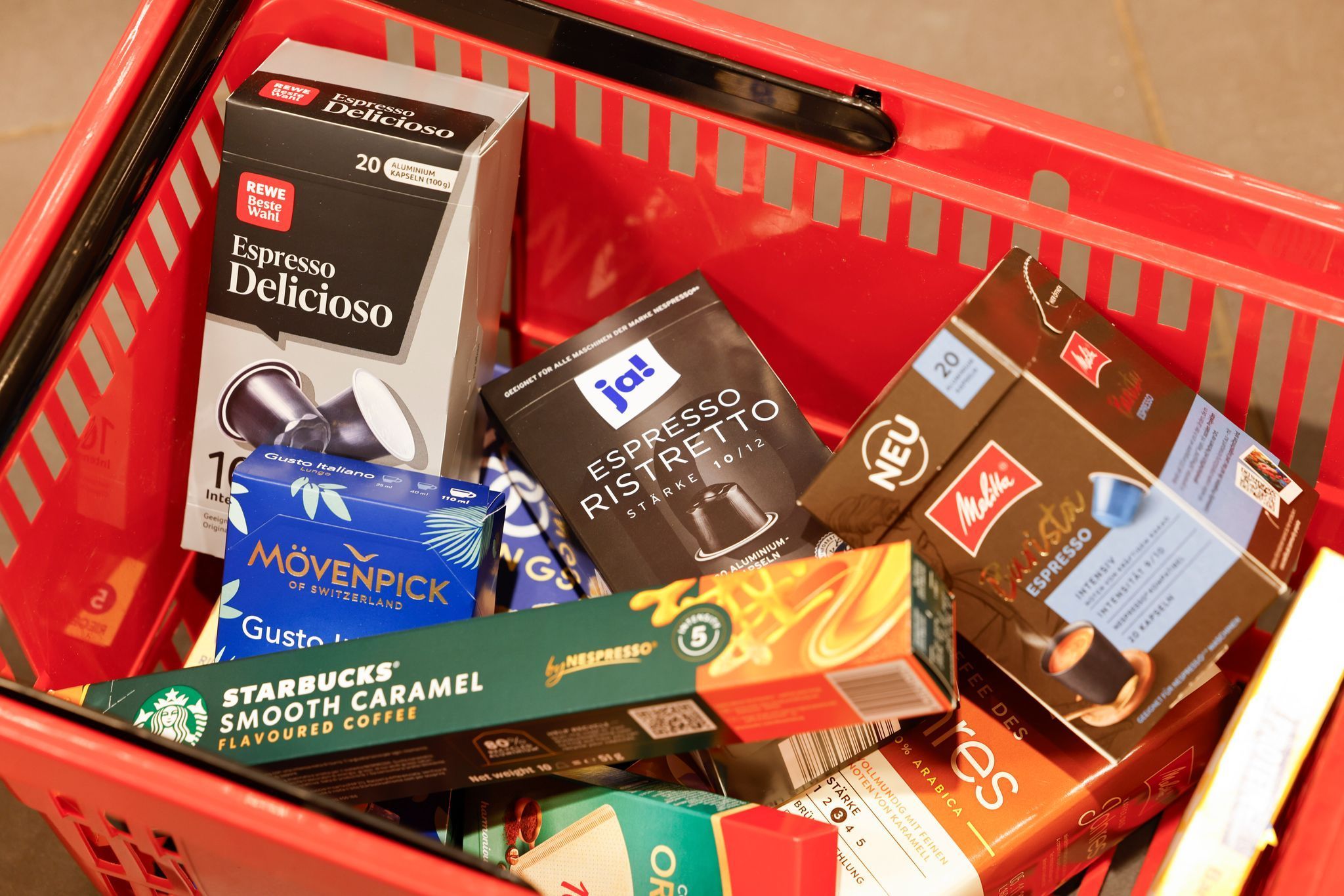 Eigenmarken bei Rewe