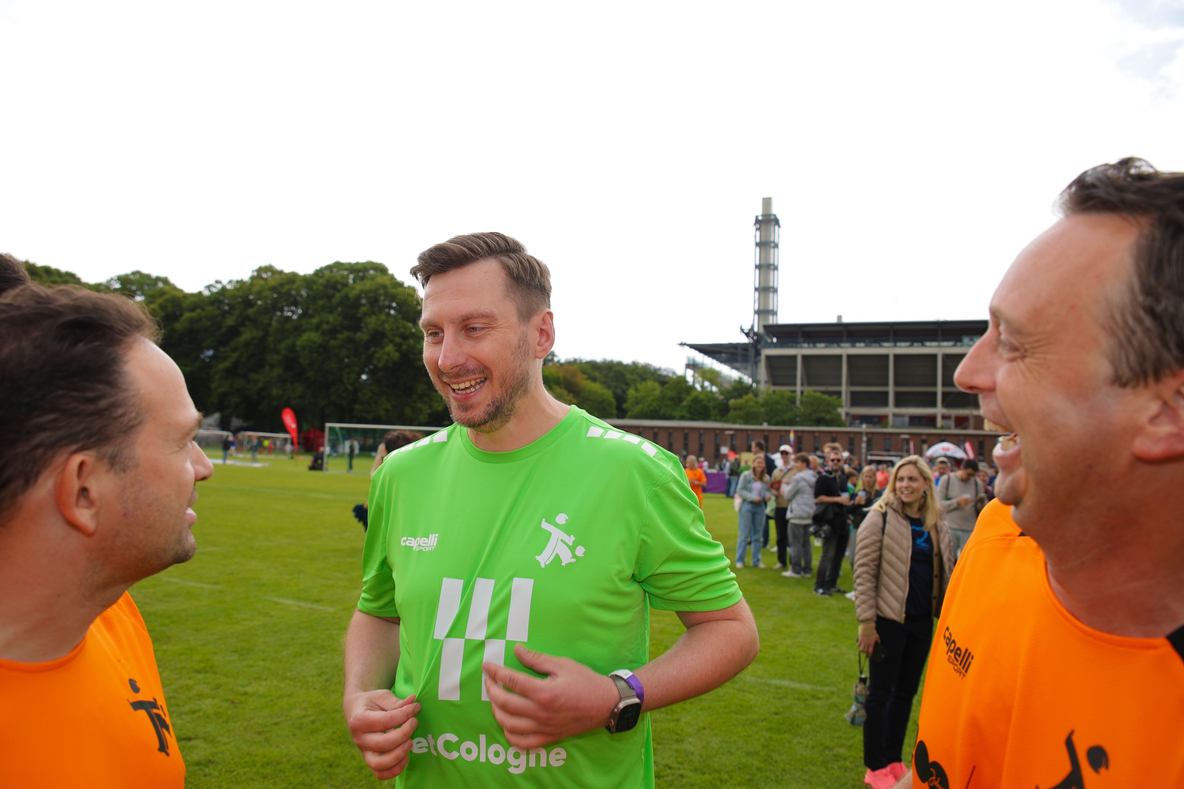 Florian Hempel beim Come-Together-Cup auf den Vorwiesen.