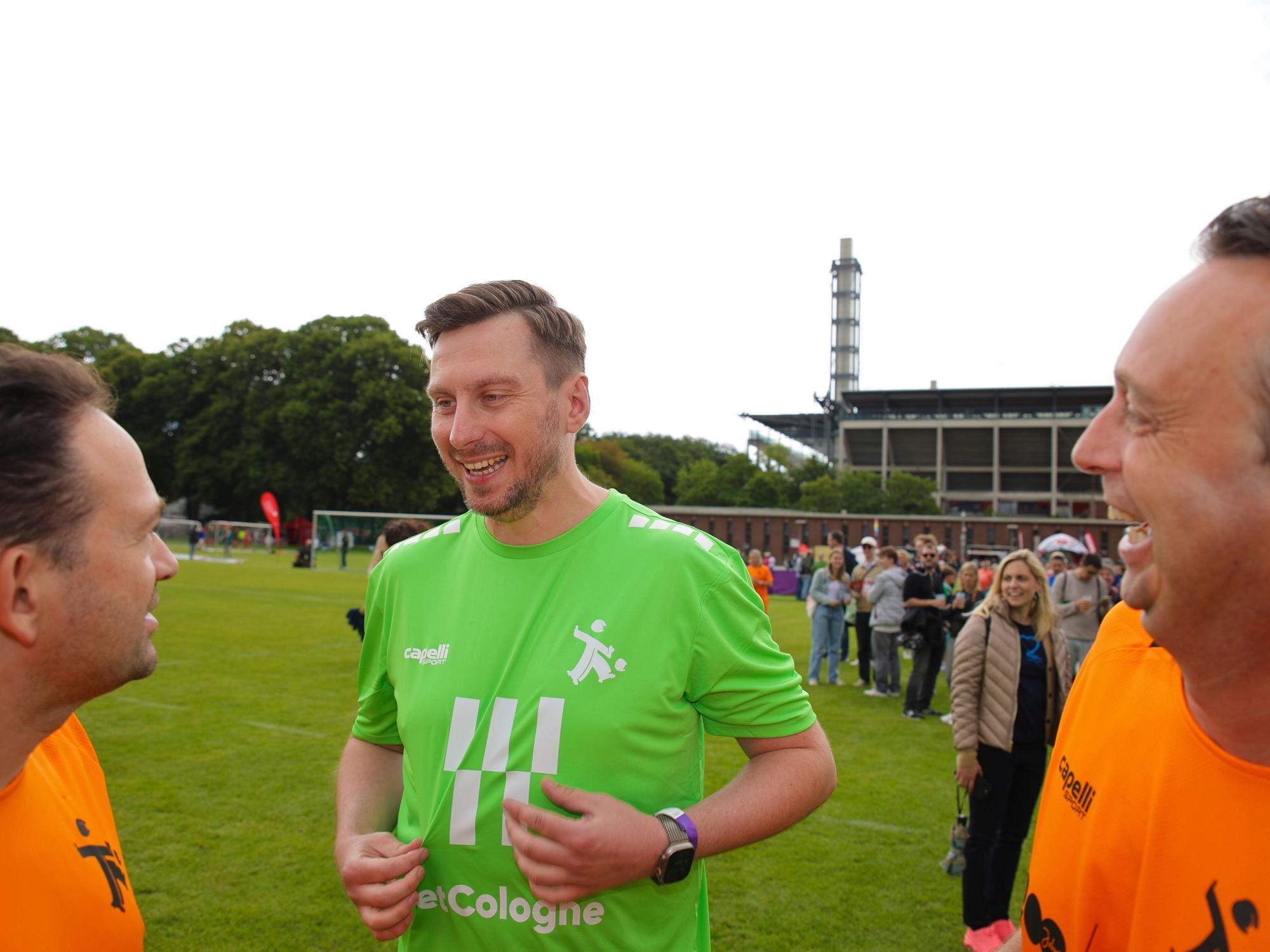 Florian Hempel beim Come-Together-Cup auf den Vorwiesen.
