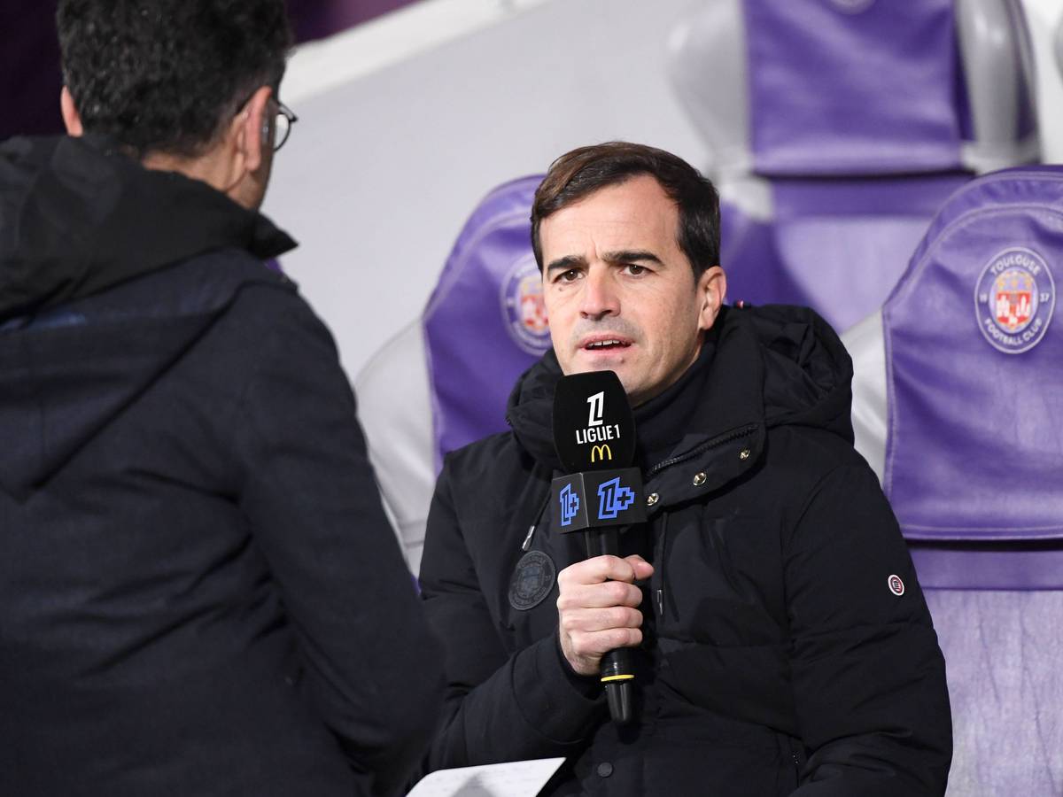 TV-Interview mit Carles Martínez.