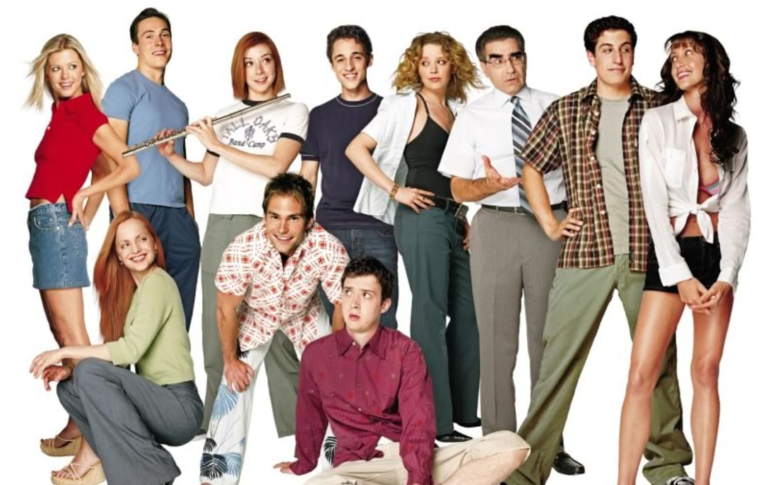 Vor etwas über 25 Jahren startete die High-School-Komödie „American Pie“ in den Kinos und machte die Clique um Jim, Oz, Kevin und Finch über Nacht zu Stars. Doch was machen die Darsteller der Originalbesetzung heute?  (Bild: Universal Pictures)