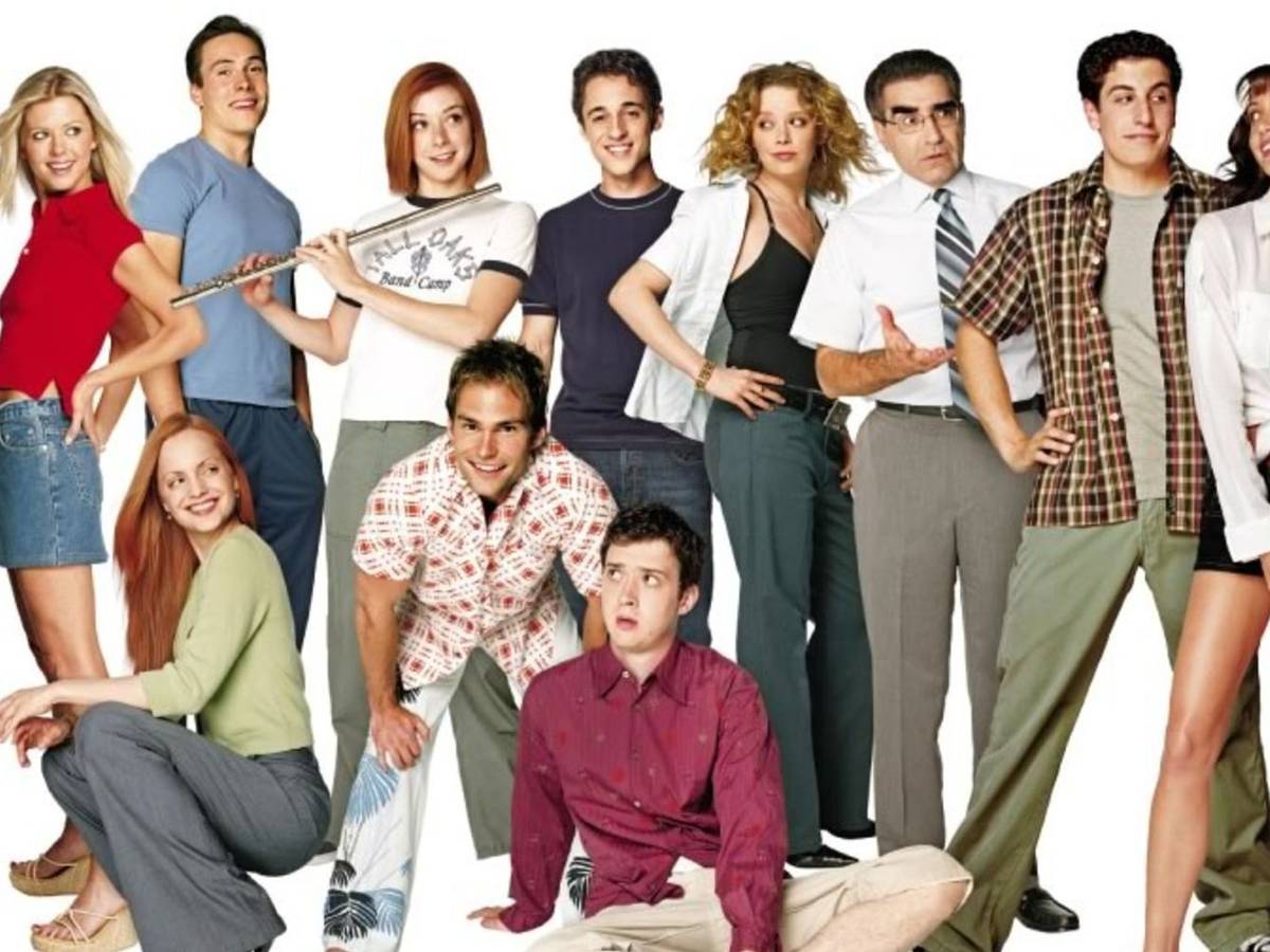 Vor etwas über 25 Jahren startete die High-School-Komödie „American Pie“ in den Kinos und machte die Clique um Jim, Oz, Kevin und Finch über Nacht zu Stars. Doch was machen die Darsteller der Originalbesetzung heute? (Bild: Universal Pictures)