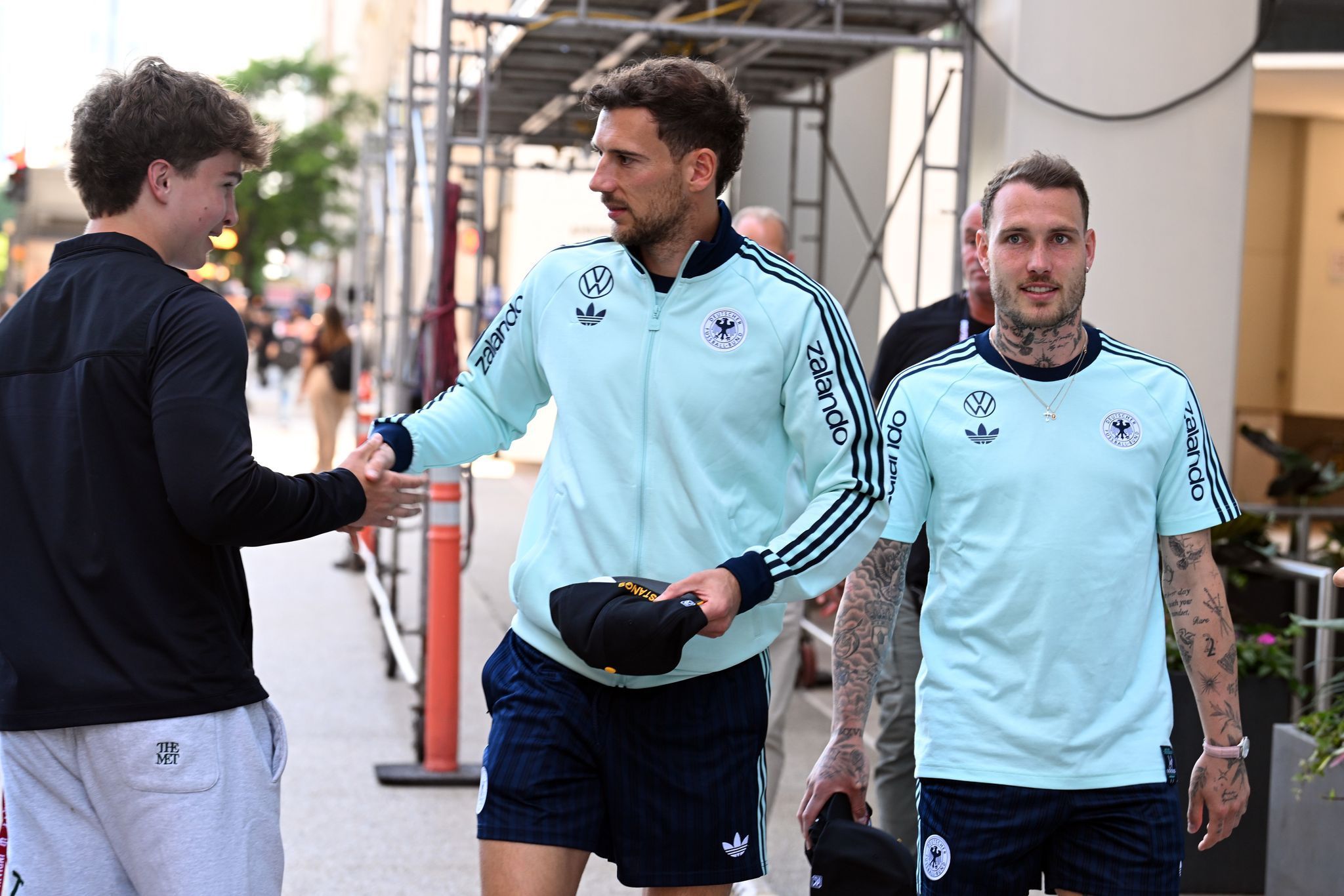 Leon Goretzka und David Raum