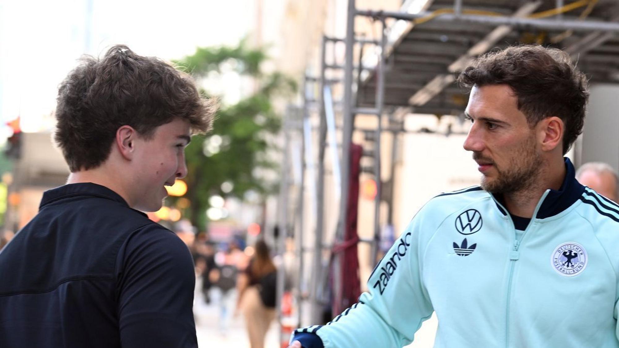 Leon Goretzka und David Raum