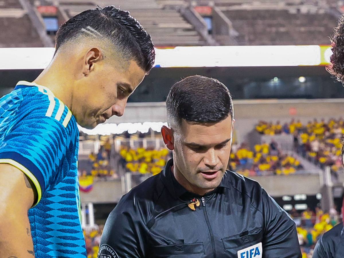 Seitenwahl mit James Rodríguez.