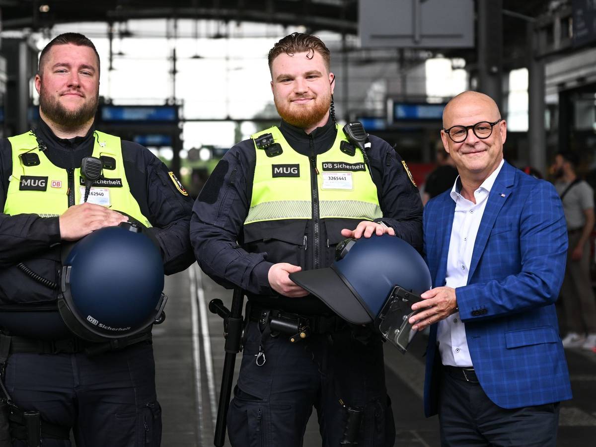 Pressetermin mit DB Sicherheit
