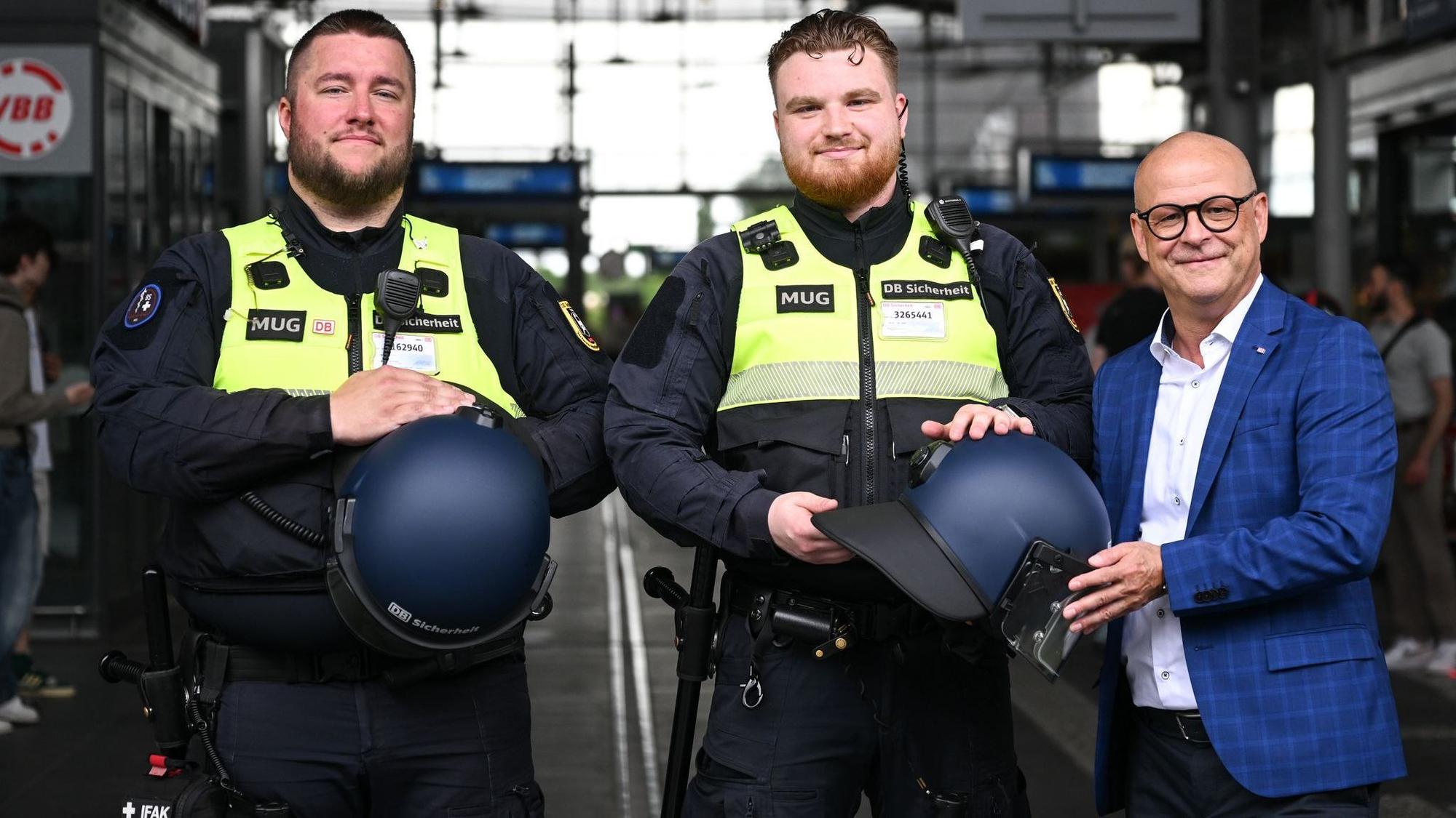 Pressetermin mit DB Sicherheit