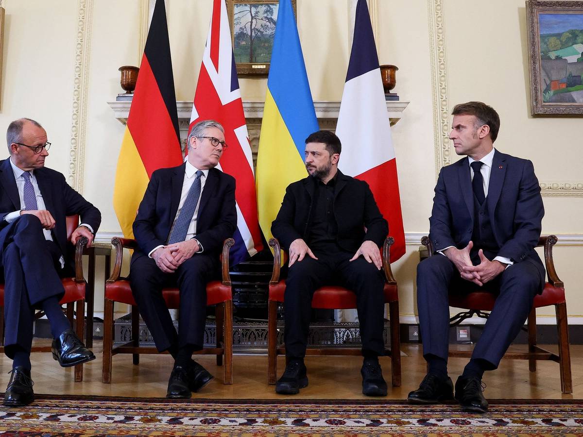 Beratungen mit europäischen Partnern in London