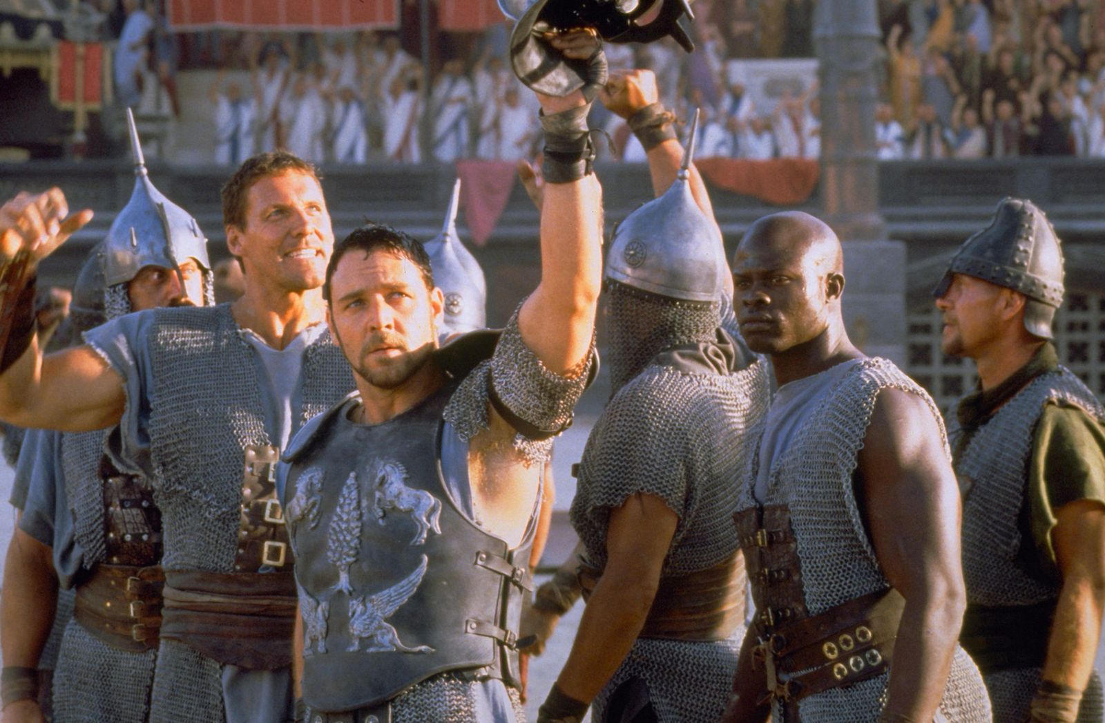 Maximus (Russell Crowe) war einst ein siegreicher Feldherr, nun muss er als Gladiator überleben.  (Bild: Universal Pictures)