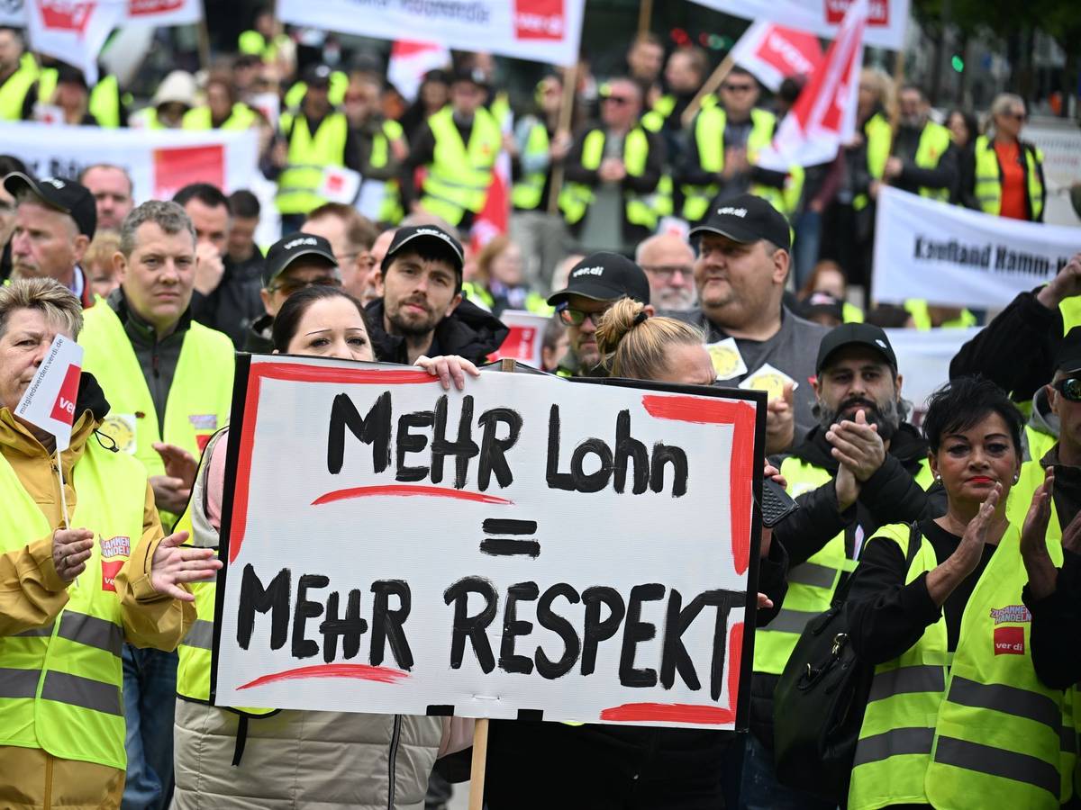 Warnstreiks im Handel