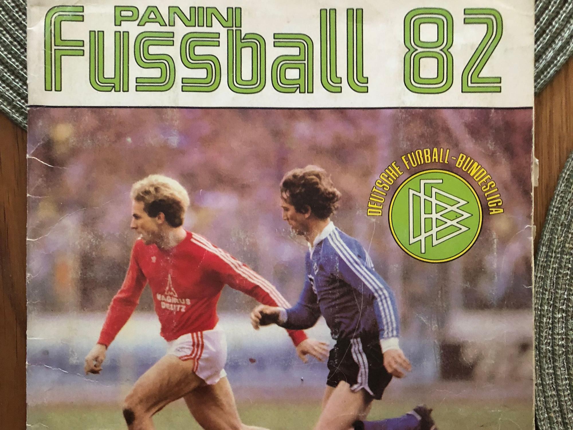 Marcos Stolz: Das Bundesliga-Panini-Album von 1982