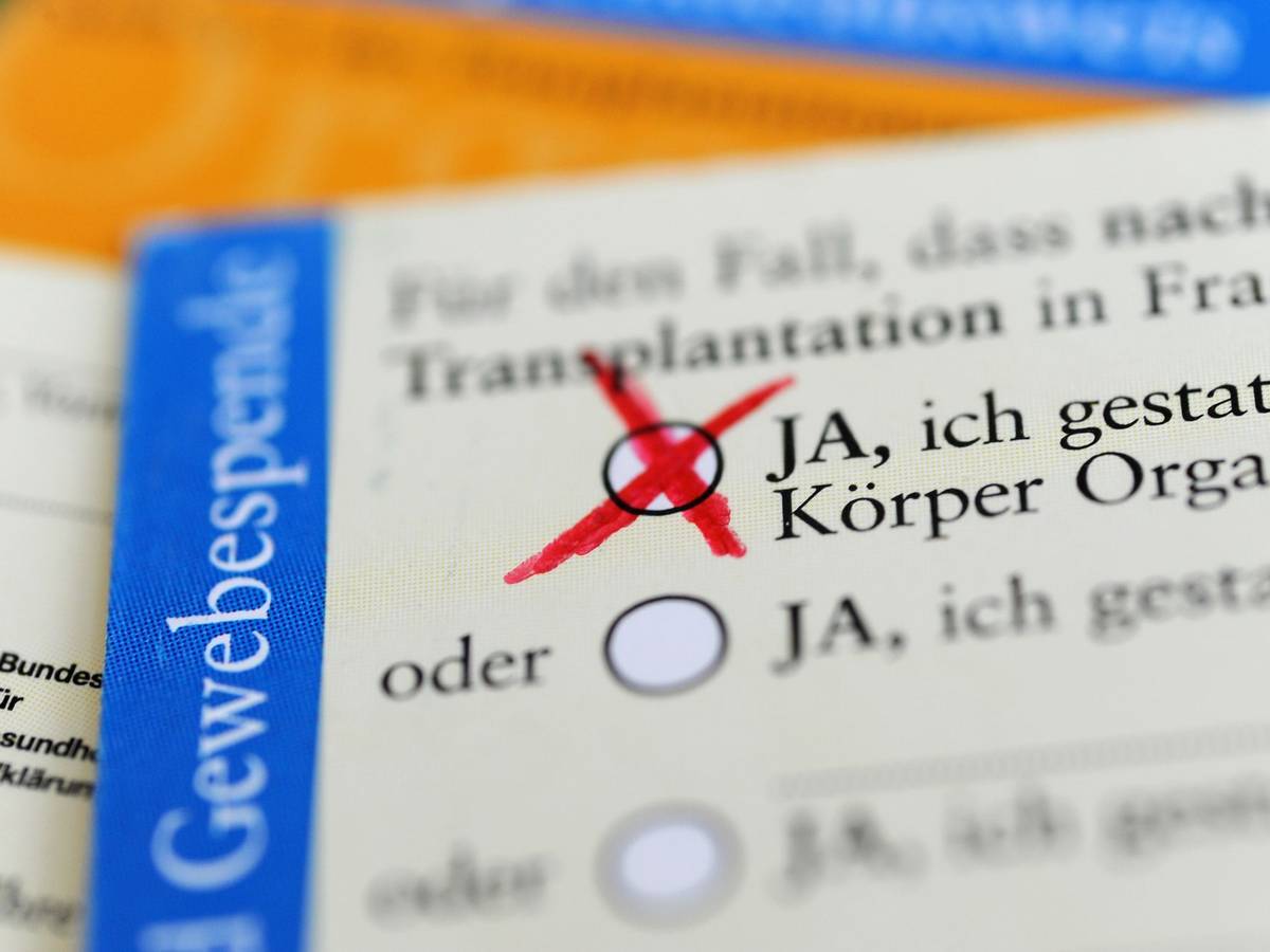 Organspendeausweis