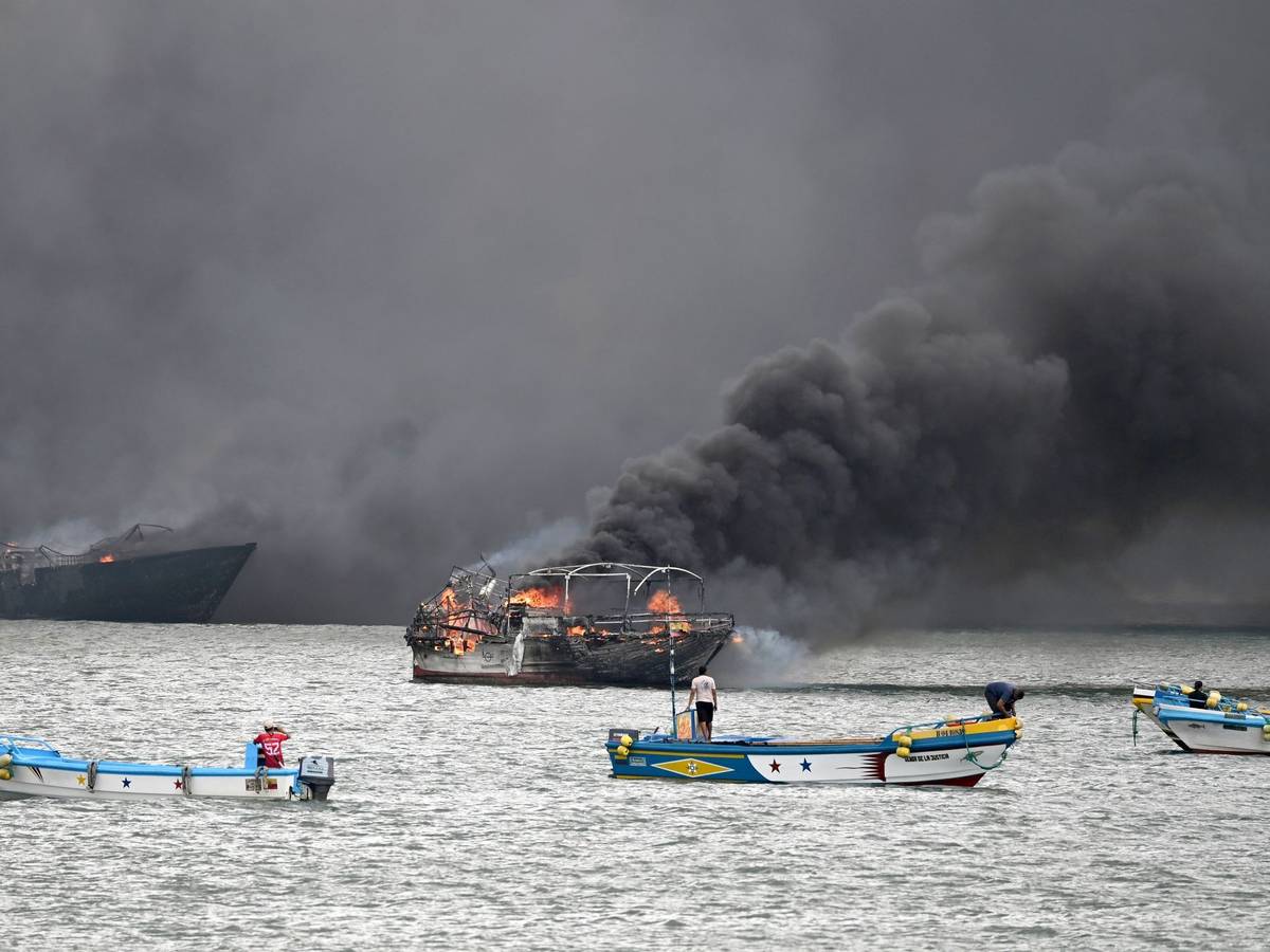 Explosion in Ecuador
