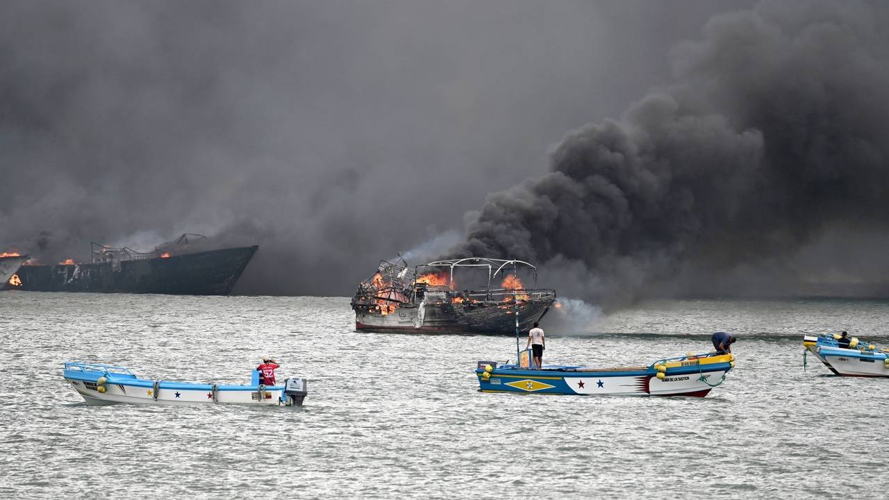 Explosion in Ecuador