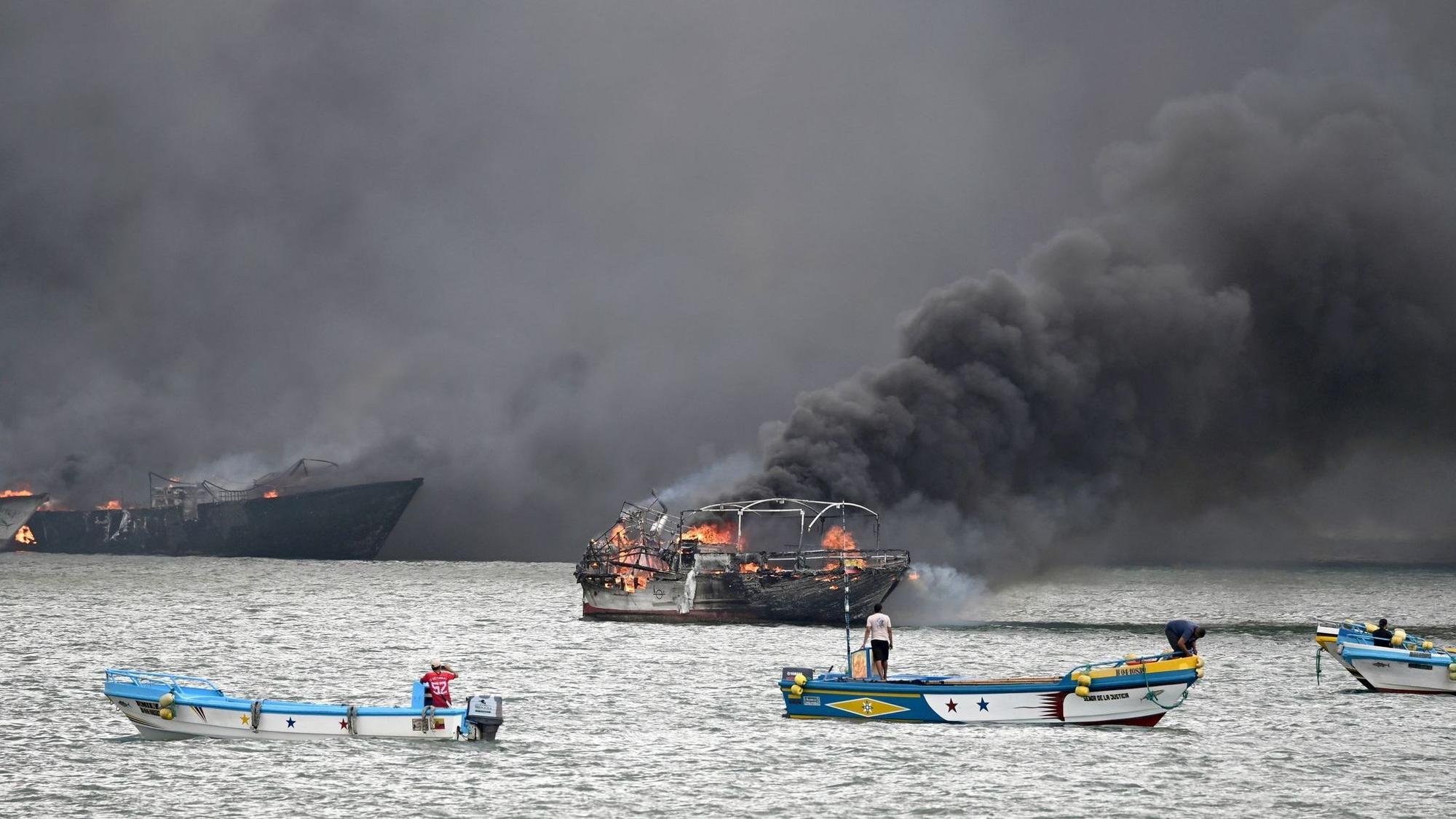 Explosion in Ecuador