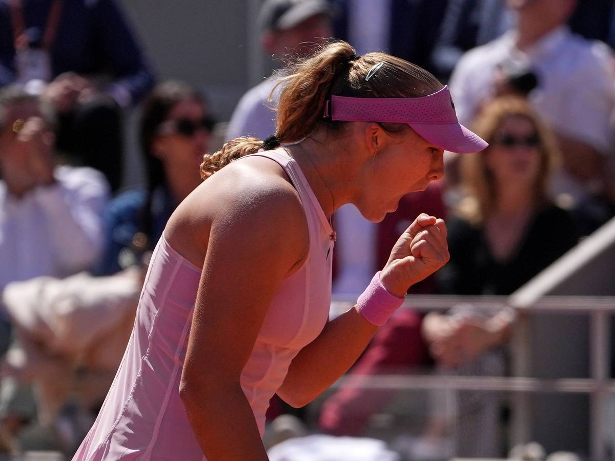 Konnte auch im Finale der French Open jubeln: Mirra Andrejewa.
