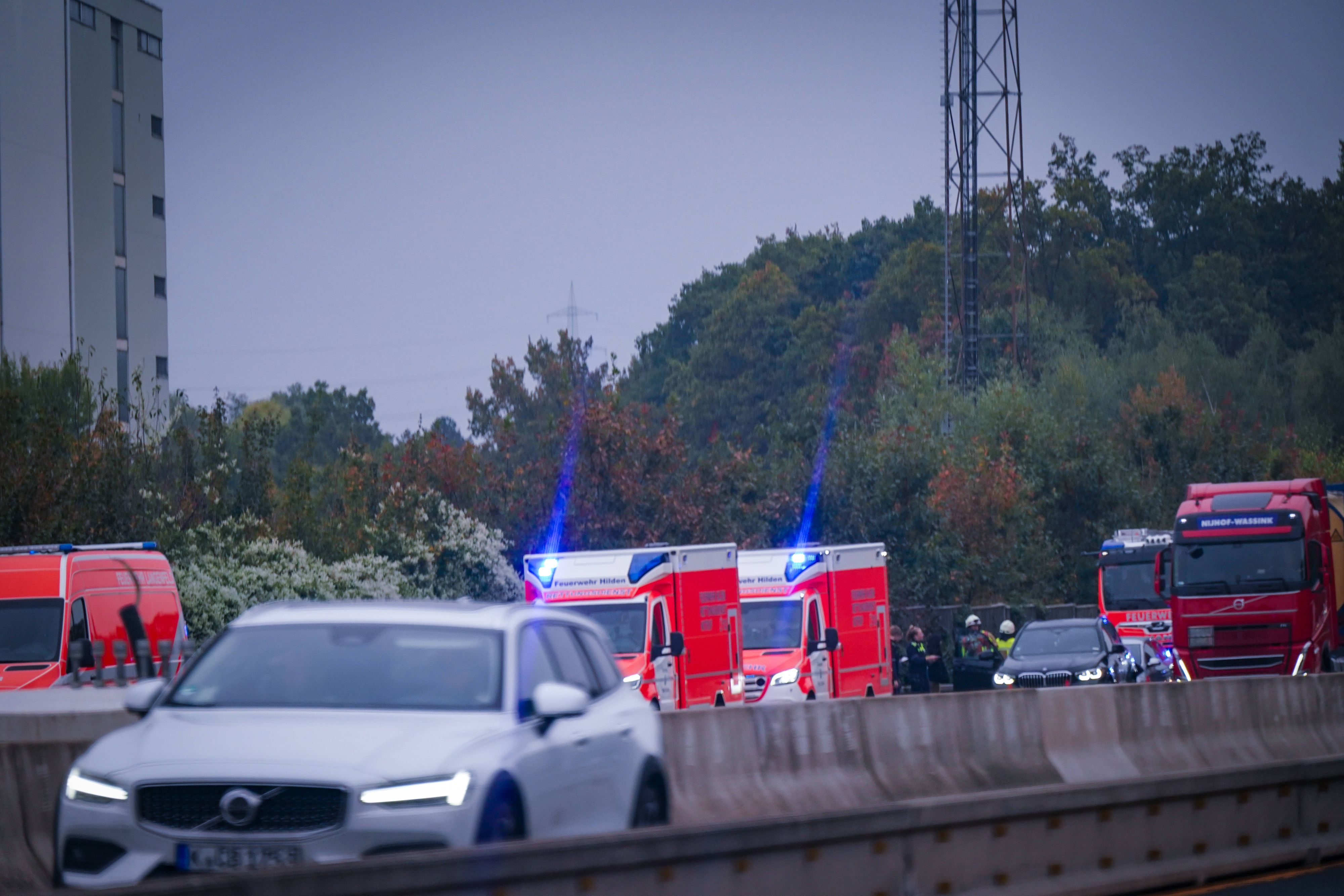 Tödlicher Unfall in der Nacht auf der A3 (Symbolbild).