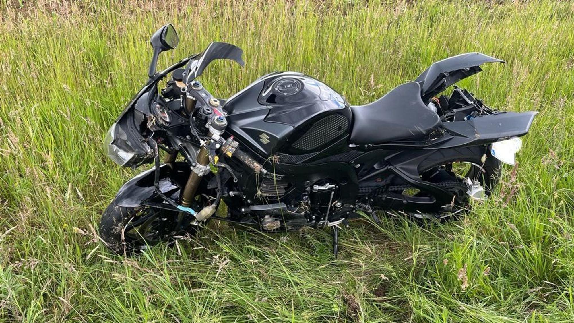 Motorradunfall nach Überholmanöver in Lindlar.