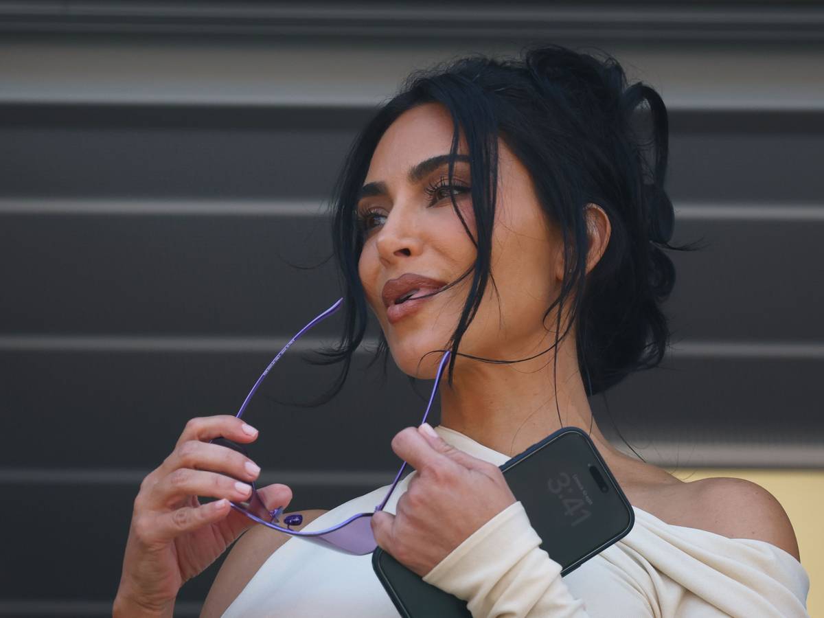 Kim Kardashian besucht das Formel-1-Rennen zum Großen Preis von Monaco.