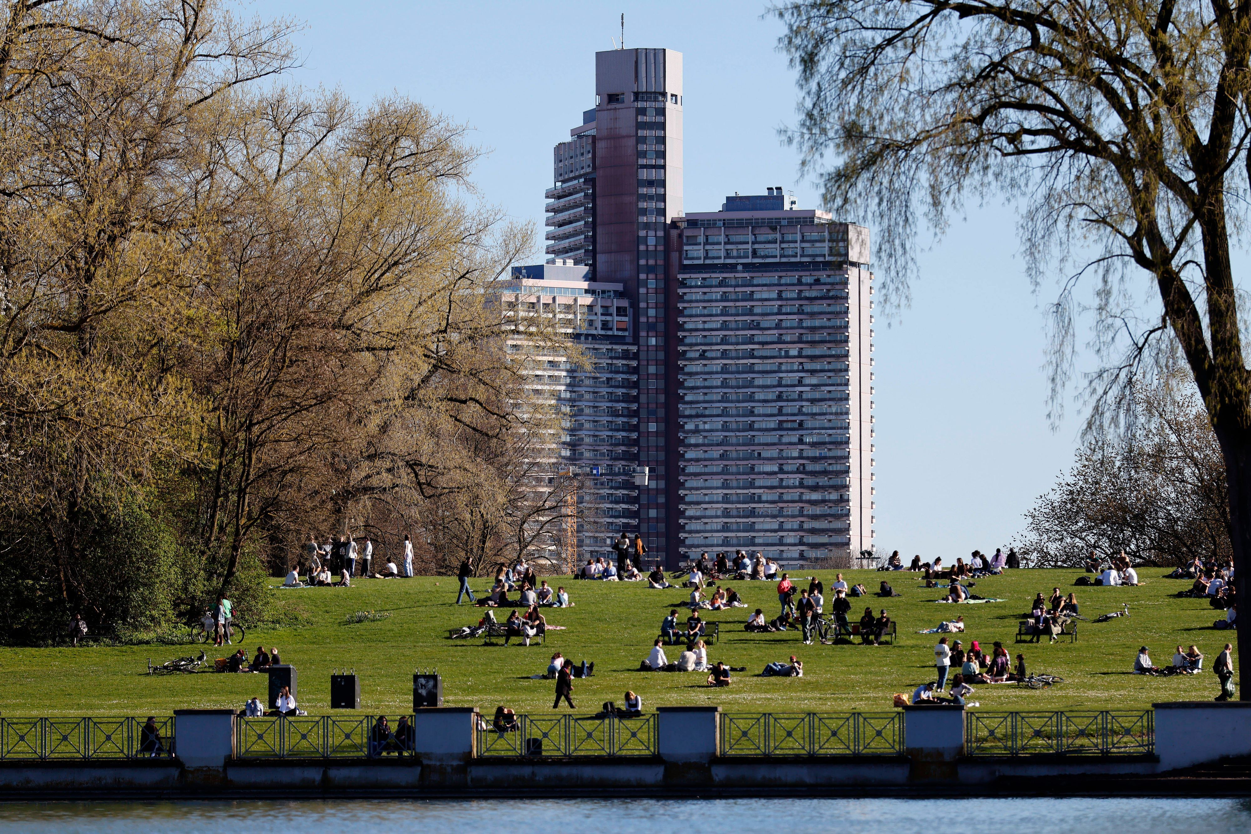 Auch ein Lieblingsort für viele: der Aachener Weiher.