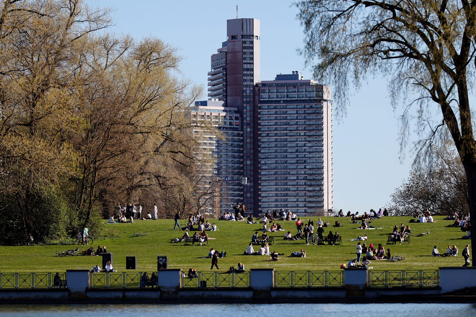 Auch ein Lieblingsort für viele: der Aachener Weiher.