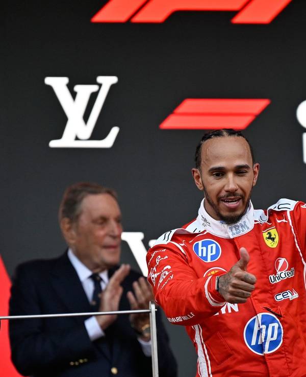 Lewis Hamilton stellte in Monaco den Podiumsrekord von Ayrton Senna ein.