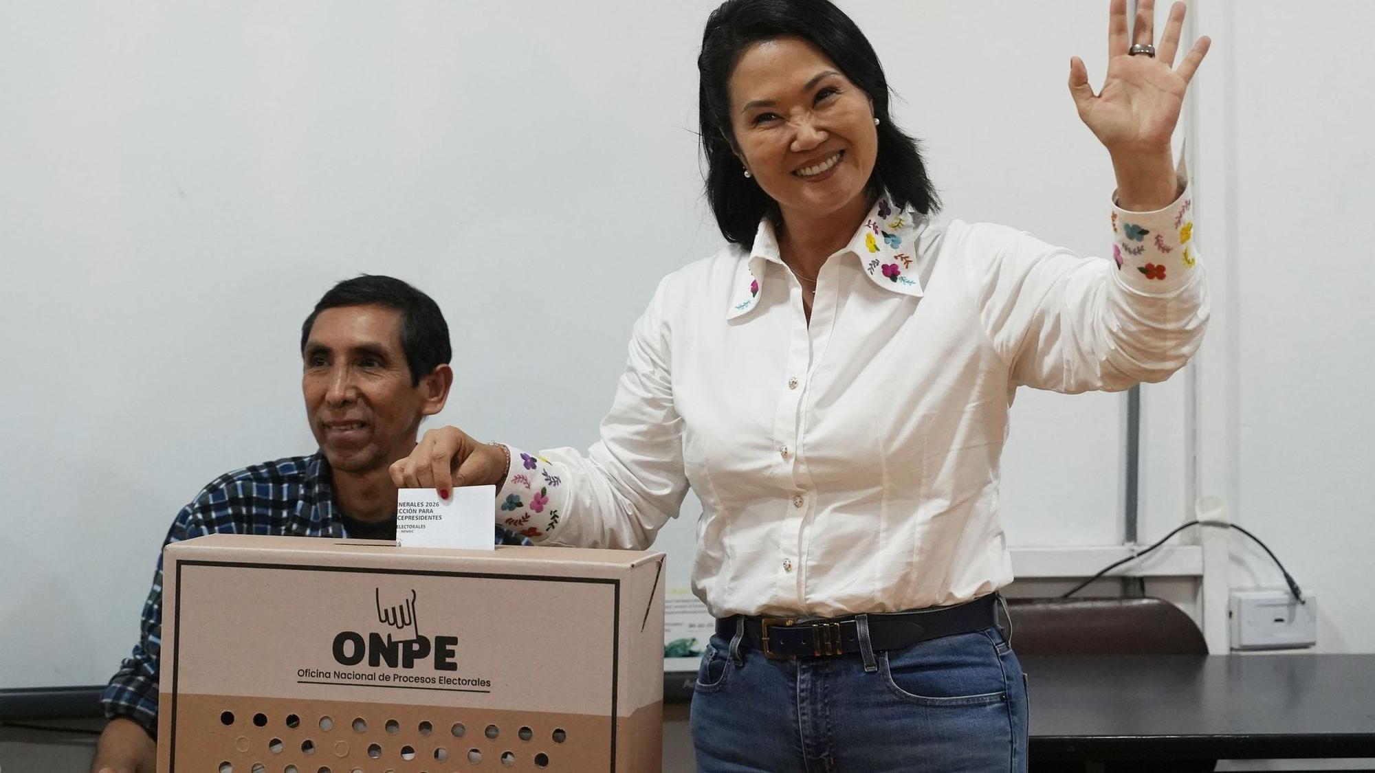 Keiko Fujimori bewarb sich bereits zum vierten Mal um das Präsidentenamt.