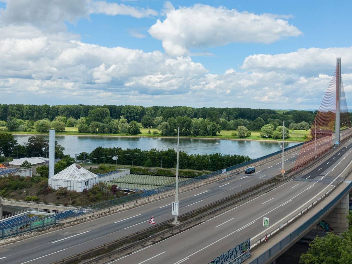 Sperrung rund um Bonner Nordbrücke angepasst