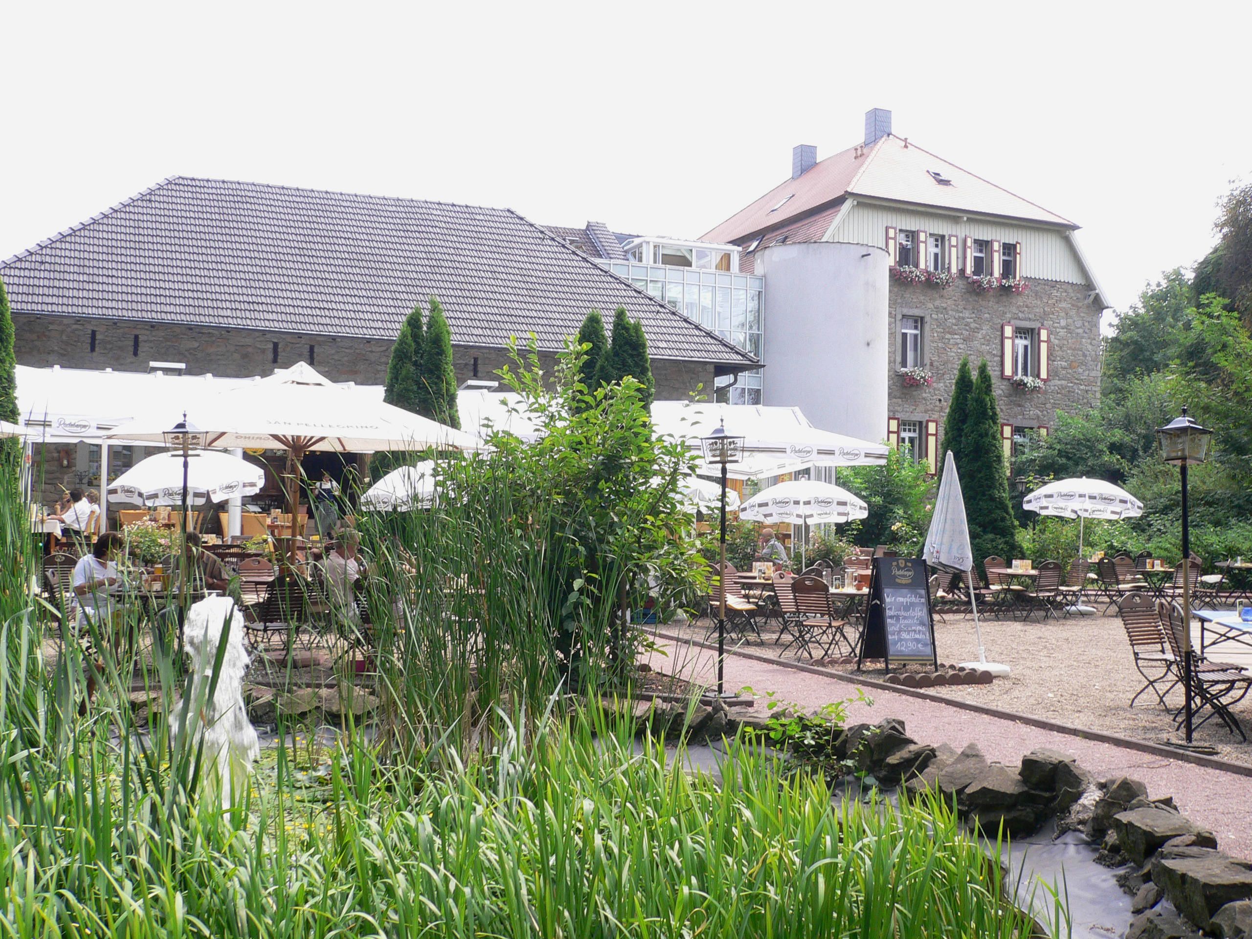 Ein schönes Ziel der 5. Etappe: das „Landhaus Grum“ in Hattingen