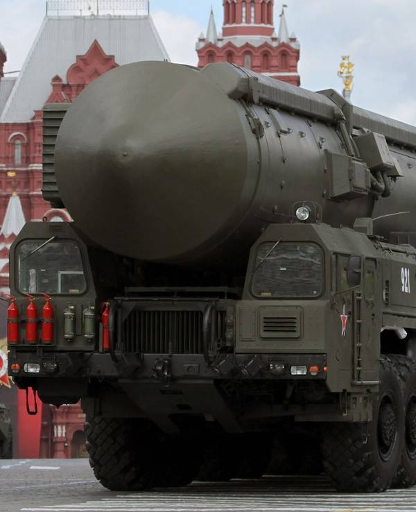 Militärparade in Moskau
