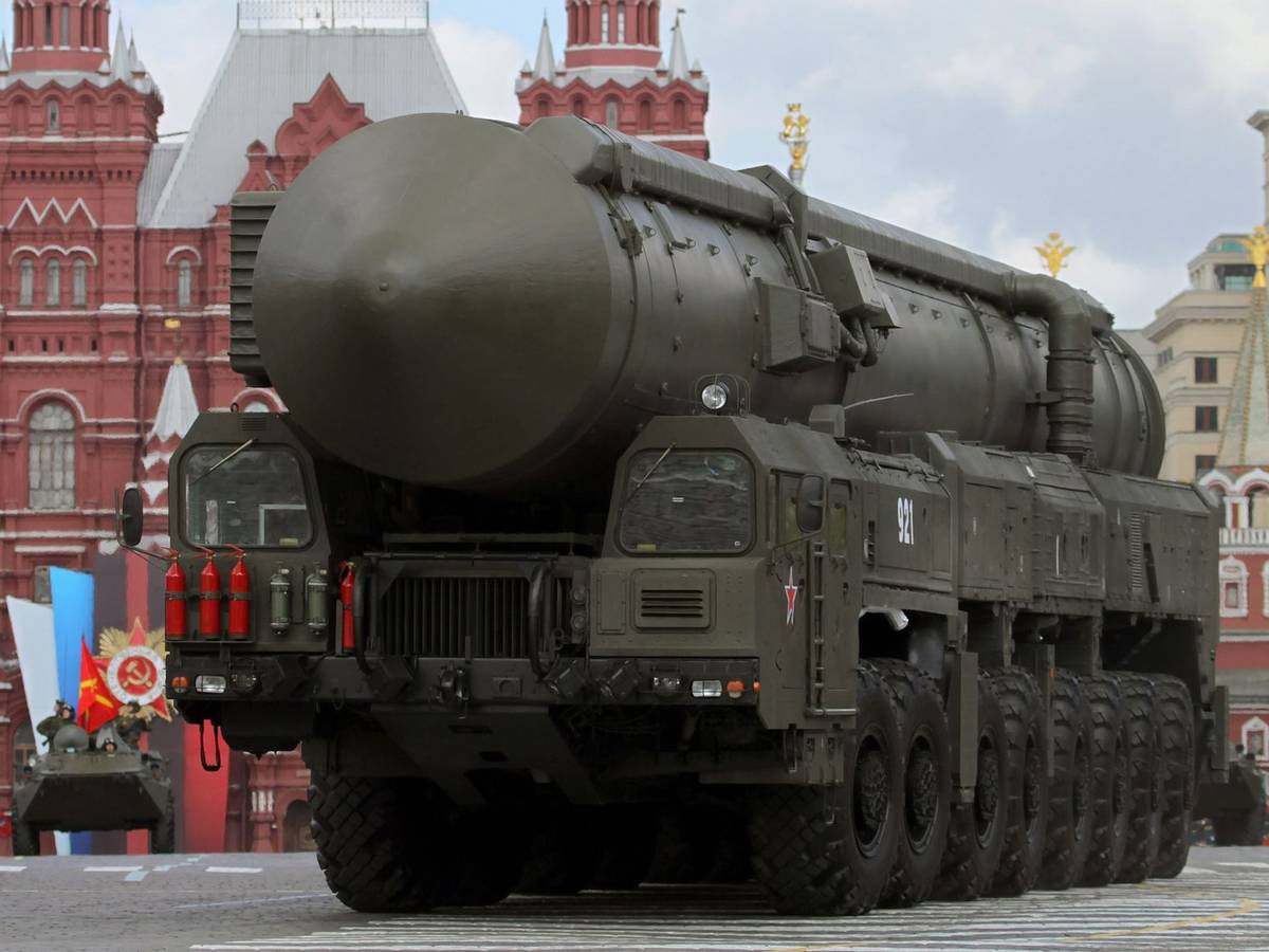 Militärparade in Moskau