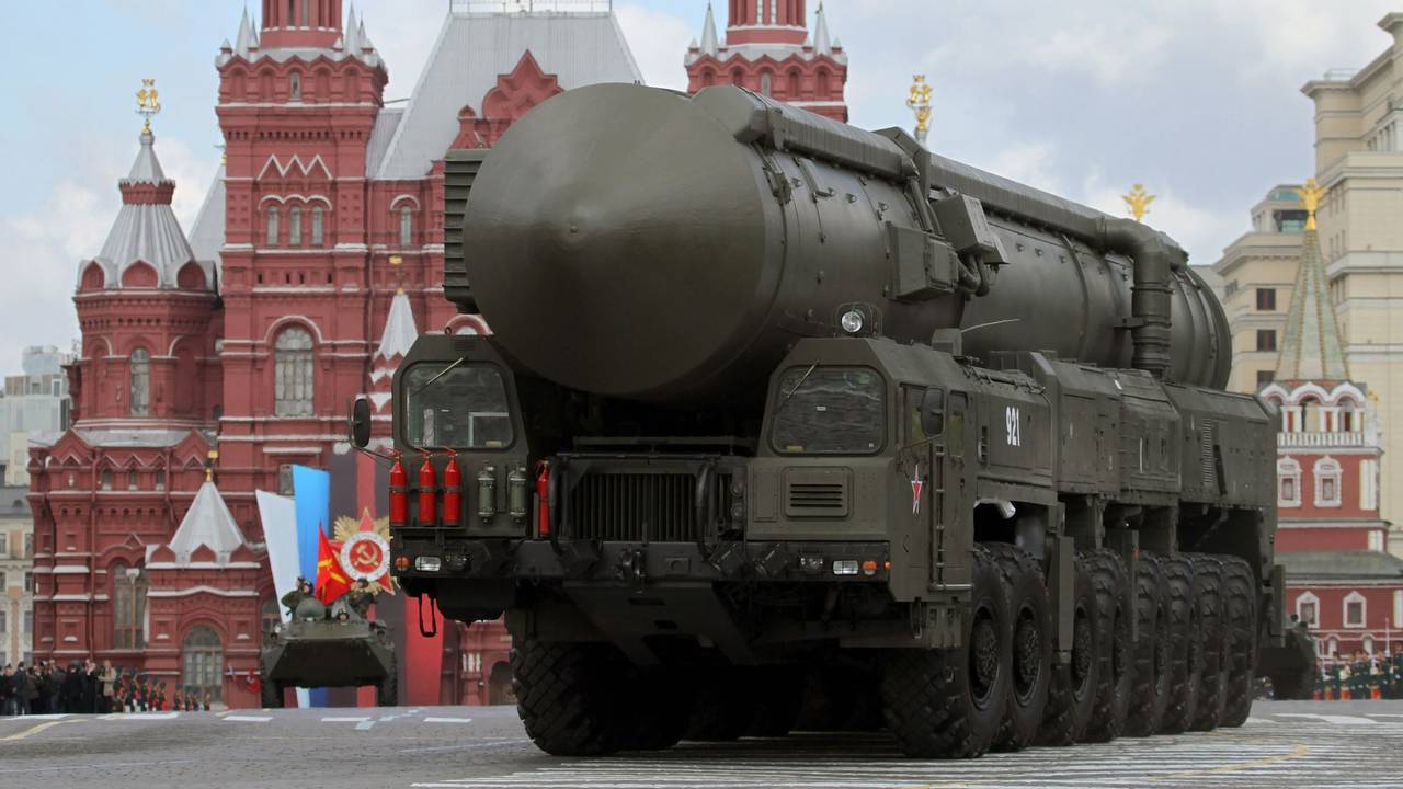 Militärparade in Moskau