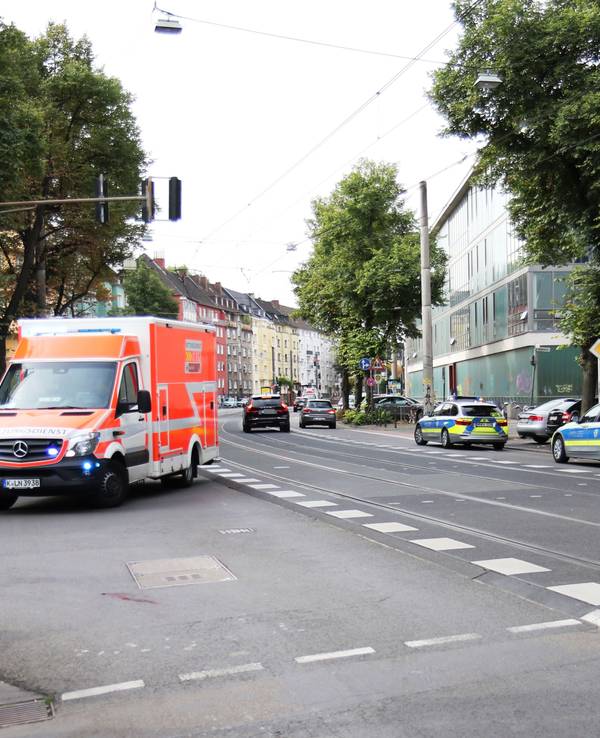 Am Gotenring in Deutz wurde eine Frau angegriffen. Es gab drei weitere Opfer.