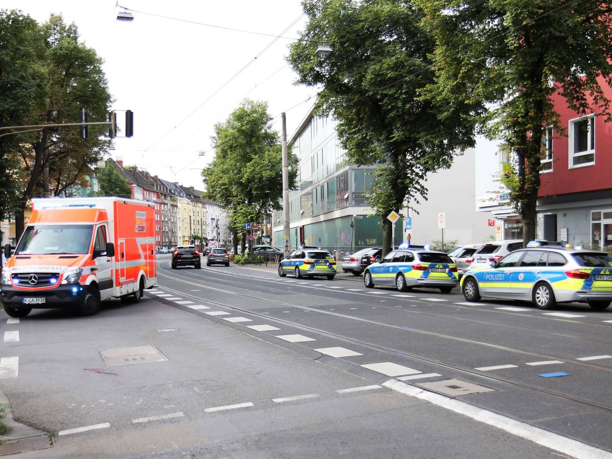 Am Gotenring in Deutz wurde eine Frau angegriffen.