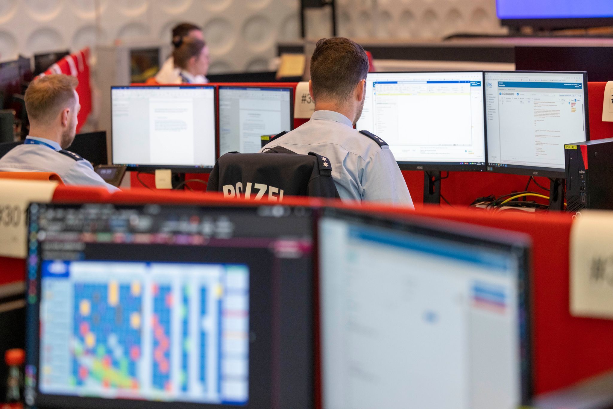 Informationszentrum der Polizei