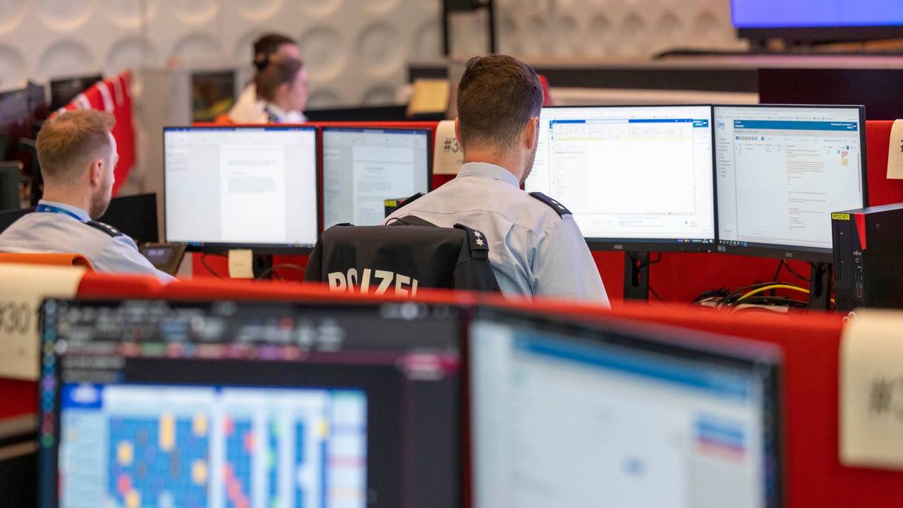 Informationszentrum der Polizei