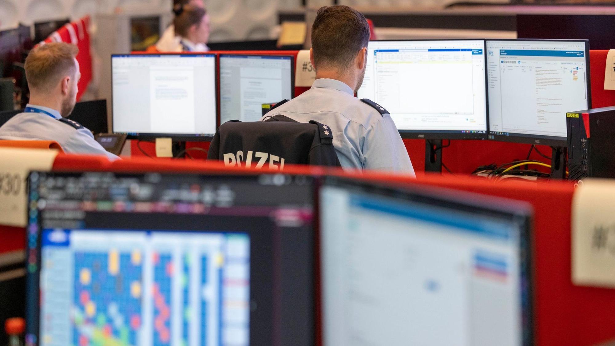 Informationszentrum der Polizei