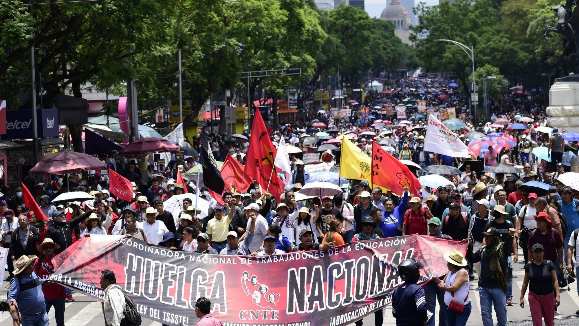 Lehrerproteste in Mexiko